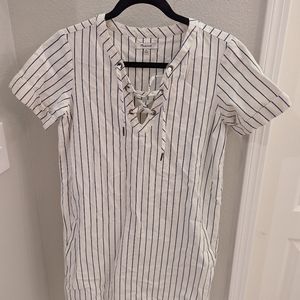 Madewell striped dress (size xs)
